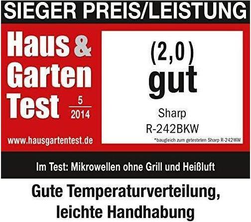 Productafbeelding Sharp R242bkw (20 l)
