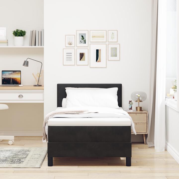 Actual product image vidaXL Modernes Bett (90 x 190 cm)