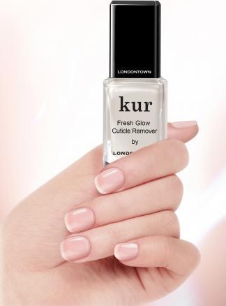 Actual product image Londontown Cure- Cuticle Remover (White, Top coat)