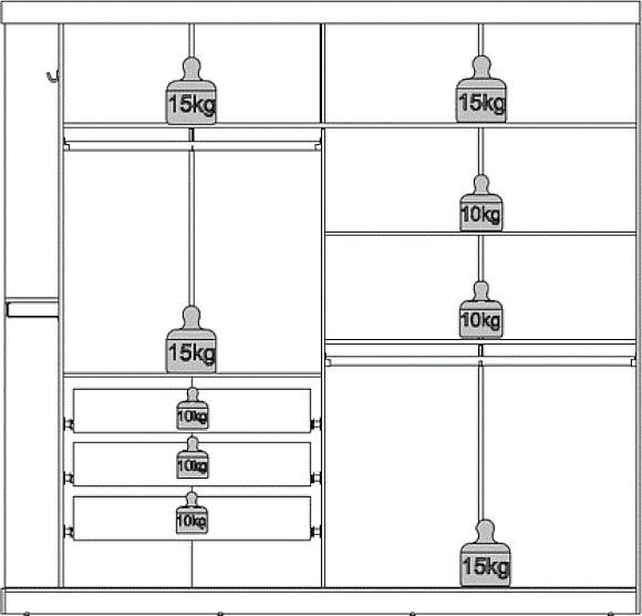 Immagine prodotto Vente-unique Adalrik (231 x 52 x 219 cm)