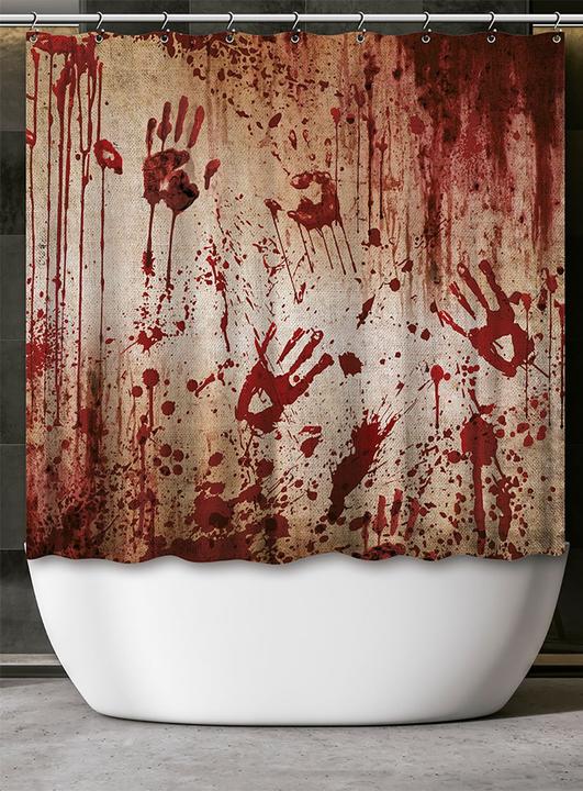 Produktbild Fiesta Blutüberströmter Duschvorhang (1 Stk.)