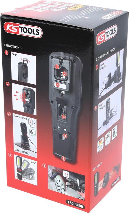 Immagine prodotto KS Tools Lampada a mano da officina (550 lm)