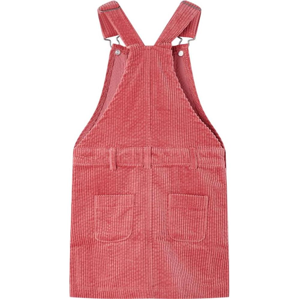 Thumbnail - VidaXL, Jungen, Kleider, Kinder-Latzkleid Cord Rosa 128,Material: 100, Rosa, (128)