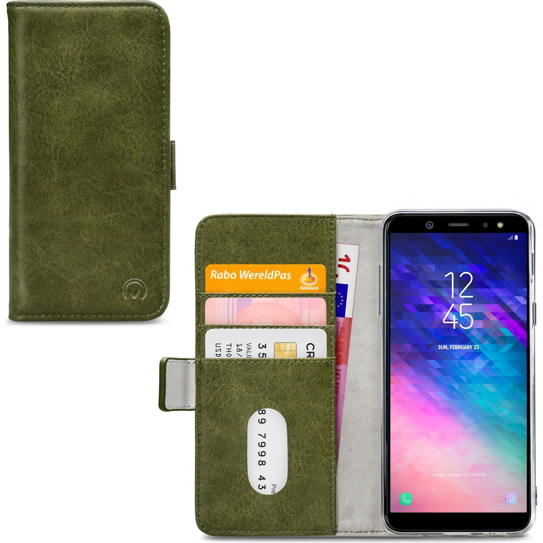 Thumbnail - Mobilize Elite Gelly Wallet (Samsung Galaxy A6+), Smartphone Hülle, Grün