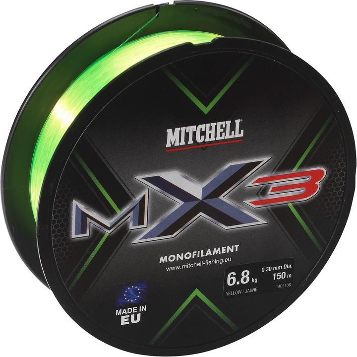 Immagine prodotto Mitchell MX3 Mono Giallo (3.10 kg, 0.20 mm)