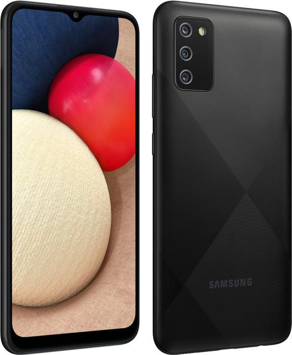 Produktbild Samsung Galaxy A02s EU (32 GB, Black, 6.50", Dual SIM, 13 Mpx, 4G)