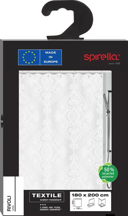 Actual product image spirella Rivoli (180 x 200 cm)