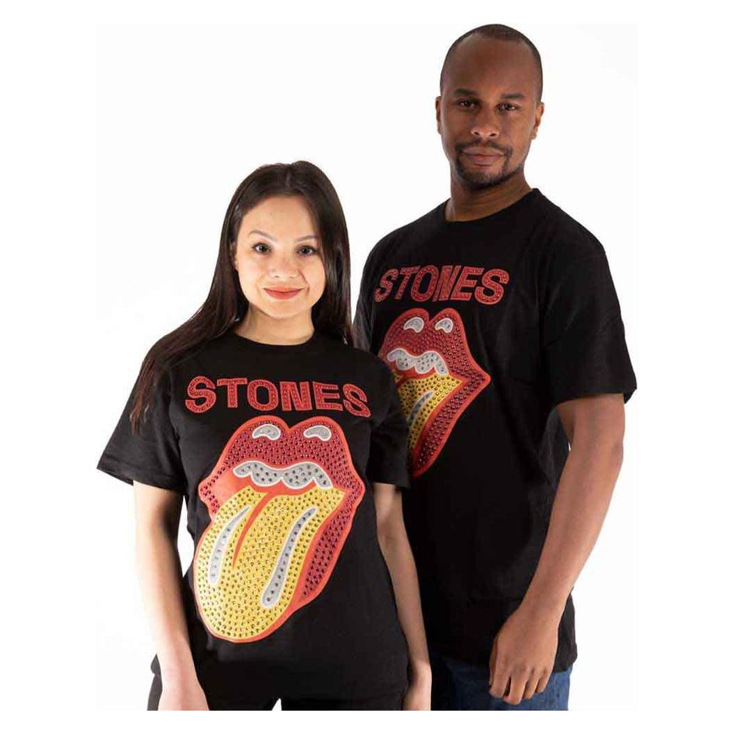 The Rolling Stones, Herren, Shirts, Dia Tongue, Schwarz