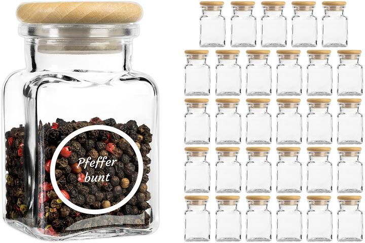 Actual product image Giessle 30 piece spice jars (0.15 l)