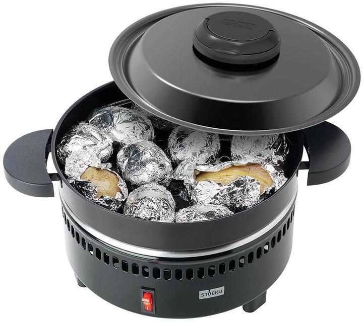 Produktbild Stöckli Marroniofen mit Grillplatte
