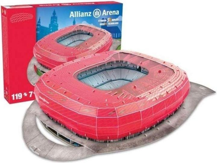 Produktbild Giochi Preziosi 3D Stadion-Puzzle - Allianz Arena München (119 Teile)