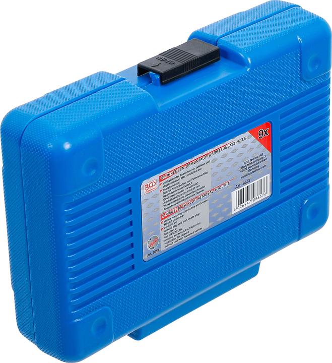 Actual product image BGS Glow Plug Removal Tool Kit M9 9 pcs.