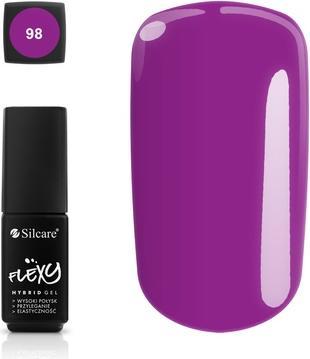 Immagine prodotto Silcare Flexy Hybrid Gel Lacca ibrida 98 (98, Smalto per unghie effetto gel)