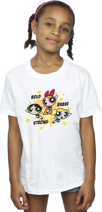 Immagine prodotto The Powerpuff Girls Girls Bold Brave Strong Maglietta Ragazze (116)