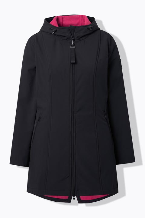 Produktbild Ulla Popken HYPRAR Long-Softshelljacke, wasserabweisend, A-Linie (54, 56)