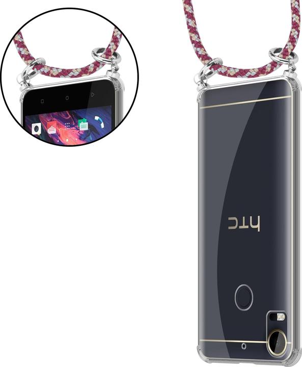 Produktbild Cadorabo TPU Handy Kette SILBER Cover