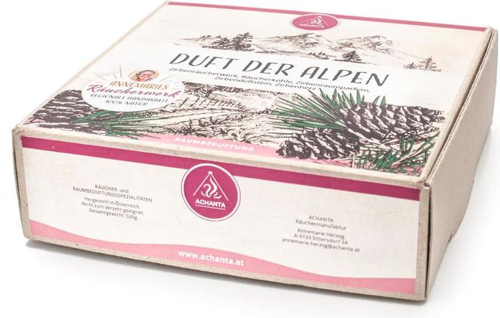 Actual product image Achanta Räucherbox "Duft der Alpen"