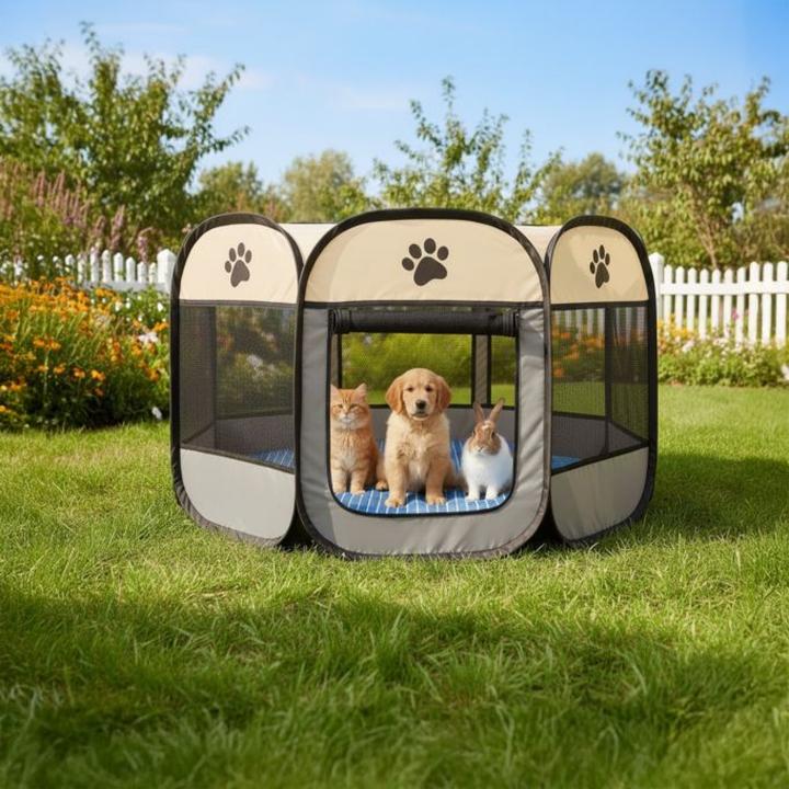Actual product image Relaxdays puppypen (Dog tent)