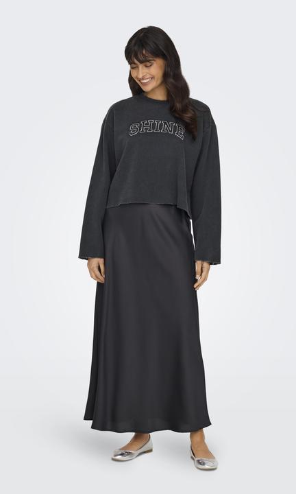 Actual product image Only Regular fit round neck sweatshirt Sweatshirt (L)