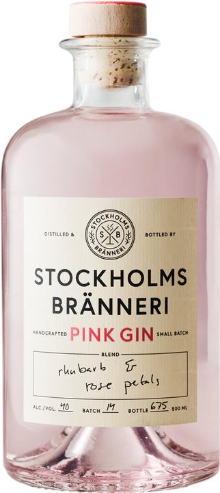 Actual product image Stockholms Bränneri Pink Gin (1 x 50 cl)