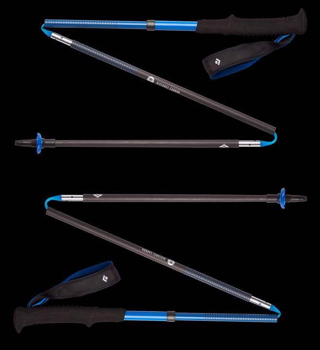 Actual product image Black Diamond Distance Carbon Z Poles (110 cm)