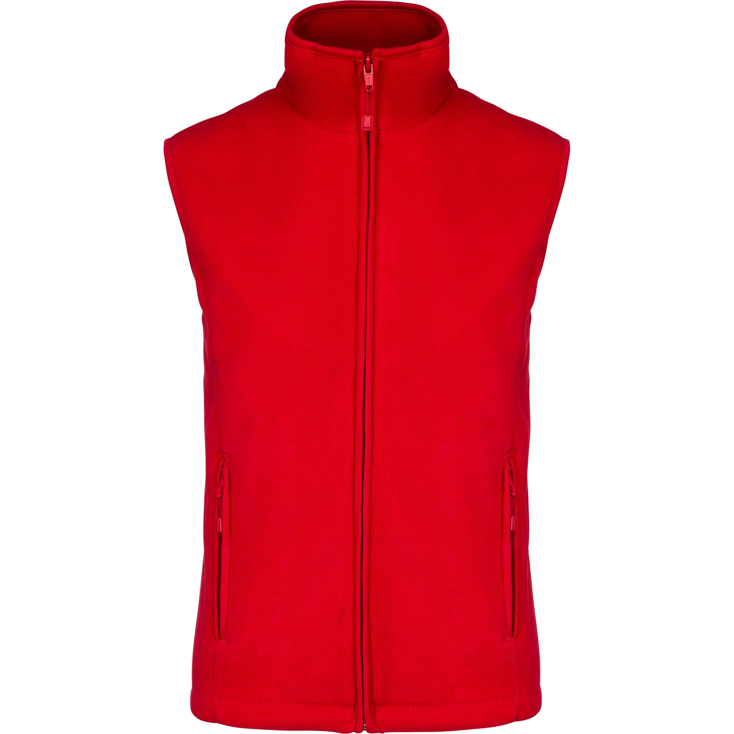 Kariban, Damen, Weste, Micropolaire Mélodie, Rot, (3XL)