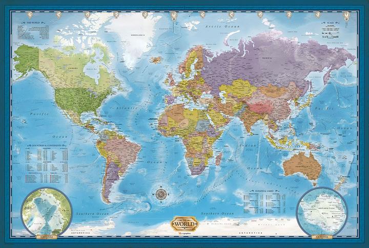 Produktbild Eurographics Weltkarte (5000 Teile)