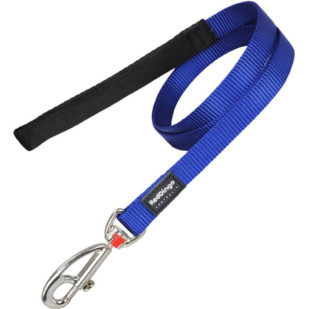 Red Dingo Hundeleine 2.5 x 120 cm Dunkelblau (Cane, Generale, Passeggiare), Collare + Guinzaglio