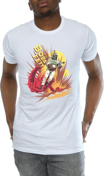 Image du produit Star Wars - T-shirt BOBA FETT ROCKET POWERED - Homme (L)