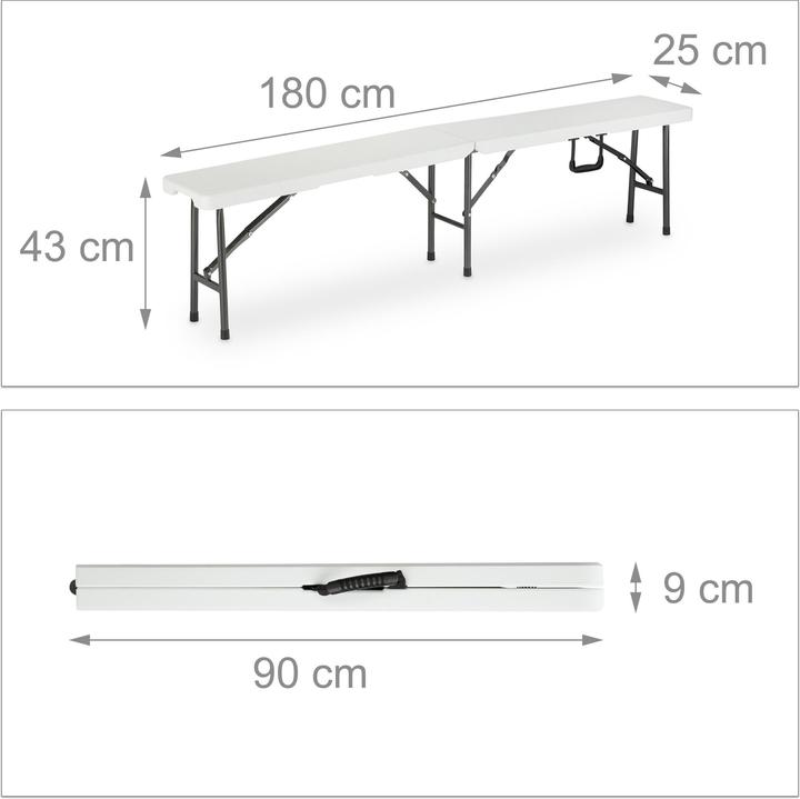 Productafbeelding Relaxdays Bierzeltgarnitur (180 cm)