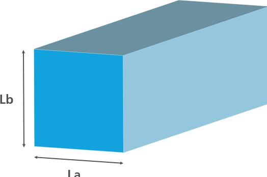 Produktbild Brütsch-Rüegger Metals Vierkantprofil Aluminium, 50.00 x 50.00 mm (1 x 1.5 m)