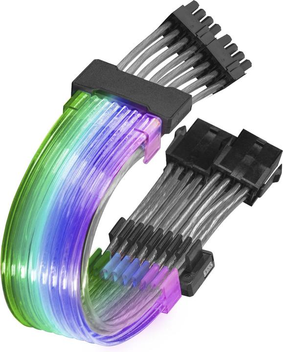 Mars Gaming CÂBLE 16 PIN (8+8PIN PCIE) MCA RGB