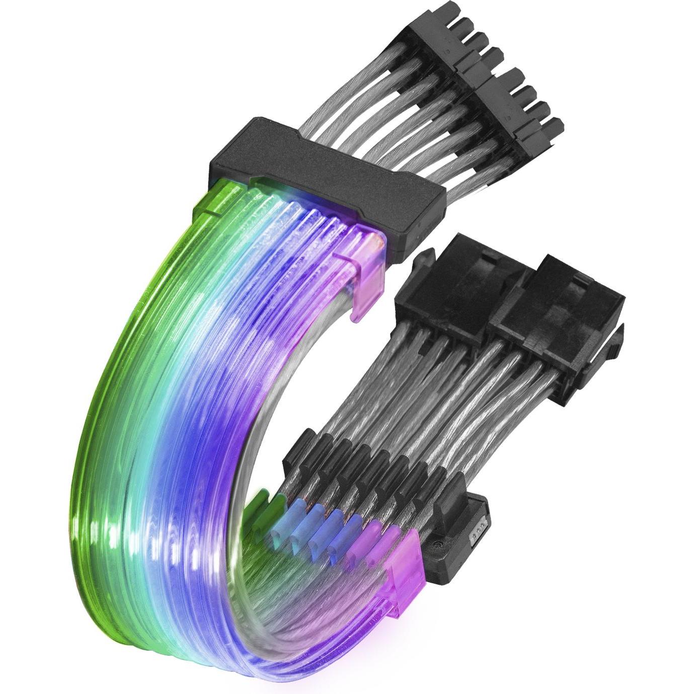 Mars Gaming SCHEDA 16 PIN (8+8 PIN PCIE) MCA RGB, Cavo interno (PC)