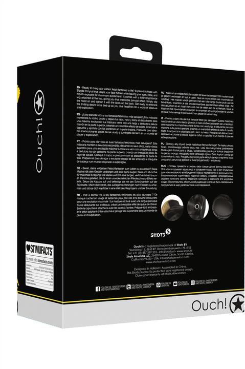 Productafbeelding Ouch! Masker met blonde paardenstaart