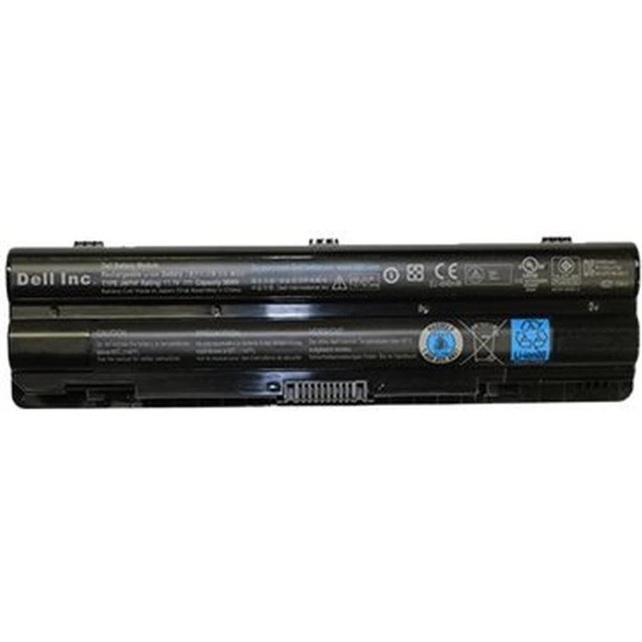 Dell W3Y7C Notebook-Akku, 6 Zellen (6 Zellen, 4800 mAh), Notebook Akku, Schwarz
