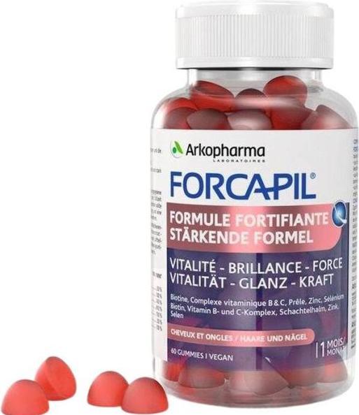 Produktbild Arkopharma Forcapil Gummies Haare und Nägel (60 Stk., Gummies, 192 g)