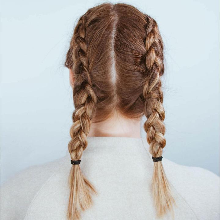 Immagine prodotto Parsa Beauty Porta trecce Parsa mini, sottile, senza metallo, nero (Elastico per capelli)