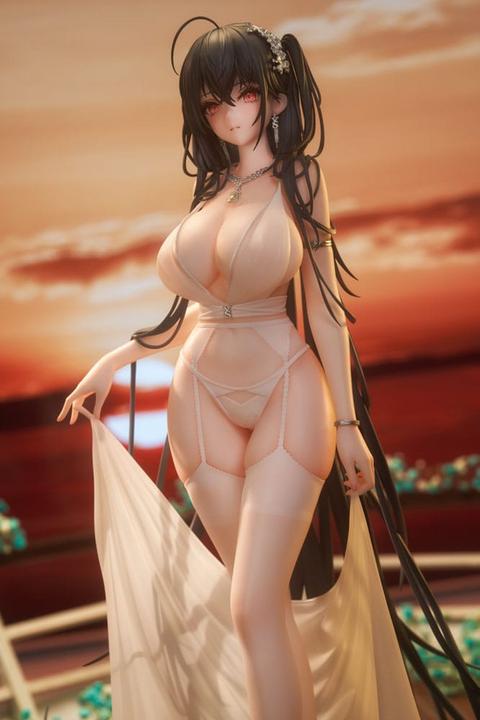 Actual product image AniGame Azur Lane statuette PVC 1/6 Taiho Wedding: Temptation on the Sea Breeze Ver. Special Edition 29 cm