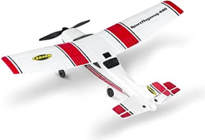 Image du produit Carson Avion de sport RC 2.4 G 100% RTR rouge (Planeur)