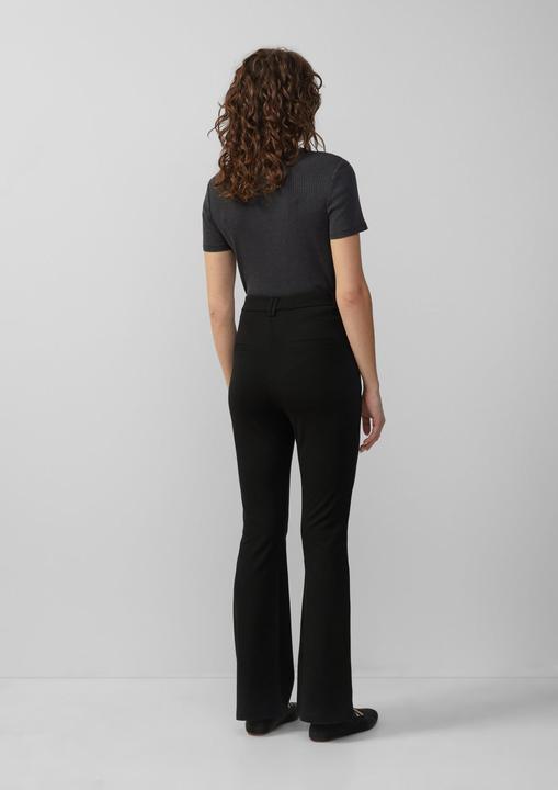 Produktbild S.Oliver Hose Elastische Hose aus Interlockjersey mit ausgestelltem Bein (W40/L32)