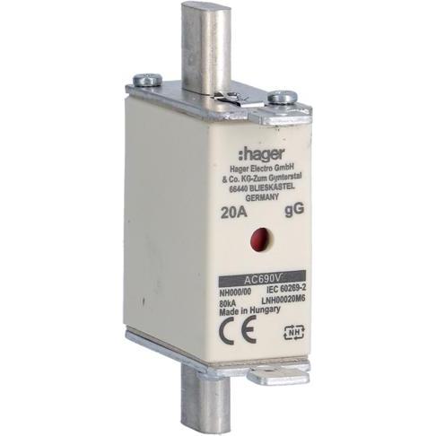 Hager, Sicherung, LNH00020M6 (20 A)