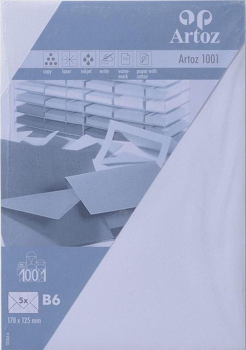 Image du produit Artoz 1001 Enveloppes B6 floraison (B6, 5x)