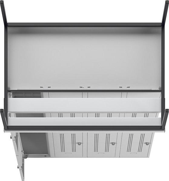 Actual product image Wolf Half height wardrobe with bench base (120 cm, 214 cm)