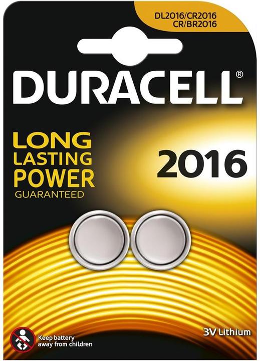 Produktbild Duracell Knopfzellen (1 Stk., CR2016, 75 mAh)