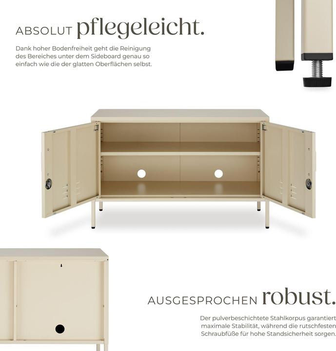 Image du produit tectake buffet (100 x 42.50 x 65 cm)