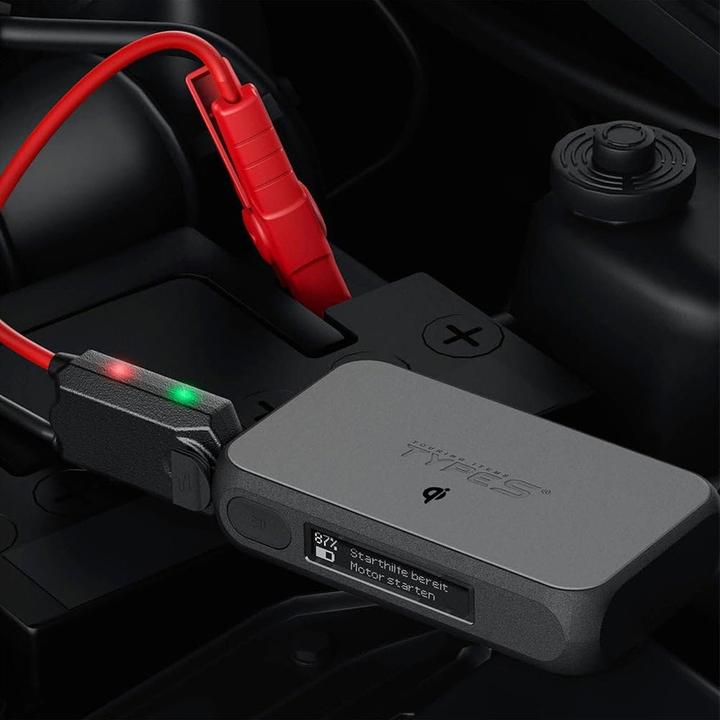 Produktbild TypeS Type S Wireless Jump Starter 8000mAh with LCD (8000 mAh)