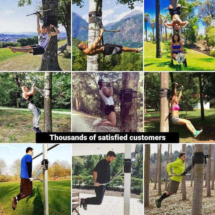 Image du produit Pullup & Dip Mobile Klimmzugstange und Dip-Stange für outdoor Training, über 35 Übungen, weltweit einzigartig