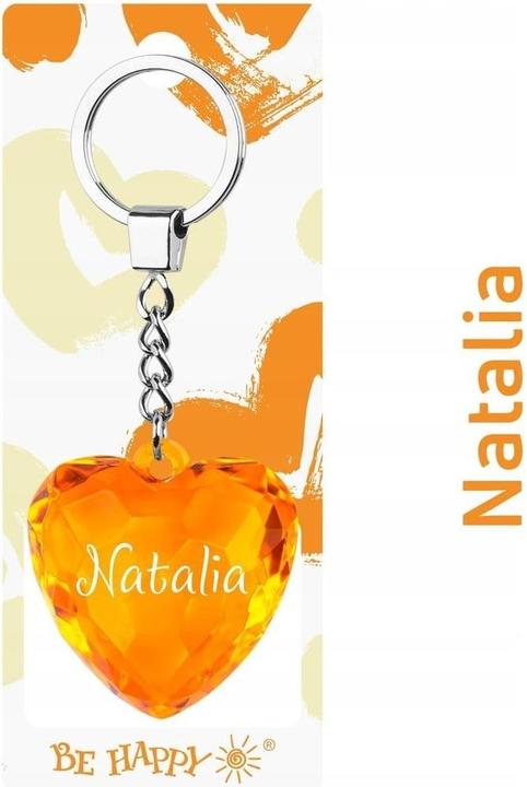 Actual product image Happy Color Natalia Herz Schlüsselanhänger