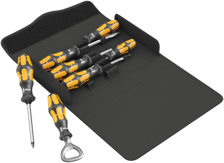 Actual product image Wera Kraftform 900/7 Set 3 Screwdriver Set (Cross recess, Port)