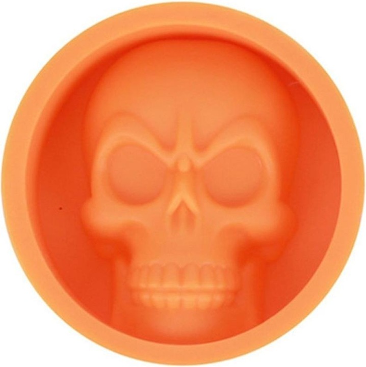 Produktbild König Design Silikon Eiswürfelform Totenkopf Skull Eiswürfel Eis für Whiskey Wein Bar Party